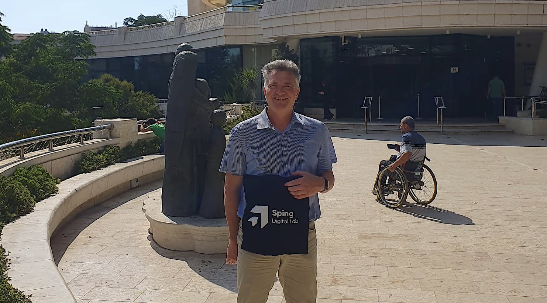 A man on a mission: Jan Gerard in Palestinian territory