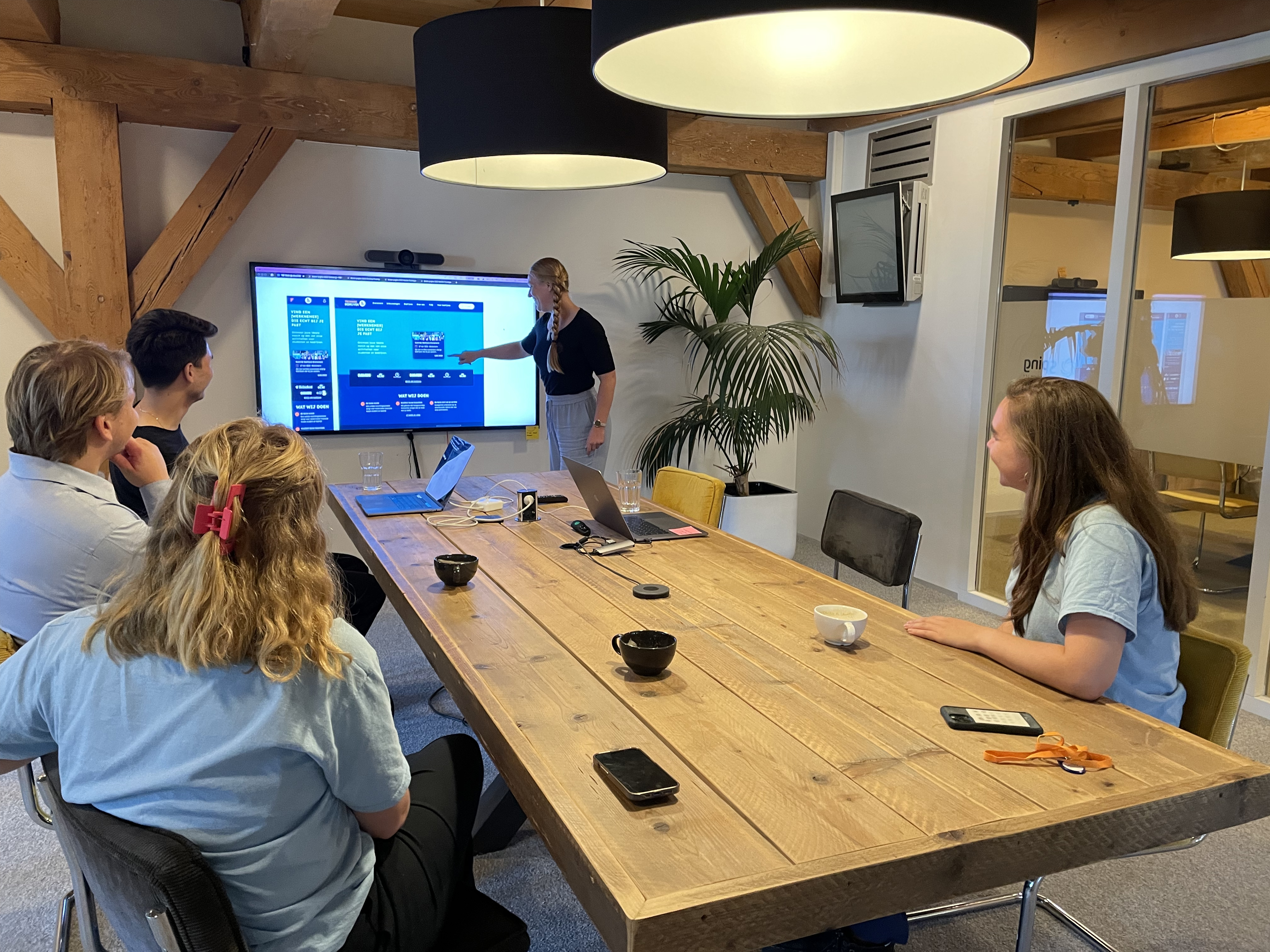 Sping presentation for Techniek Bedrijven stakeholders