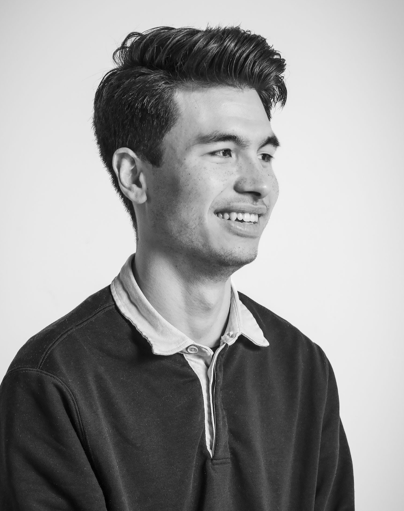 Brent Rundberg, UX designer at Sping, working on design